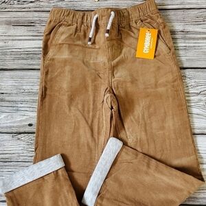 Cotton Corduroy Pants Jersey Lined Gymboree Fall Harvest Pumpkin Patch Pants NWT